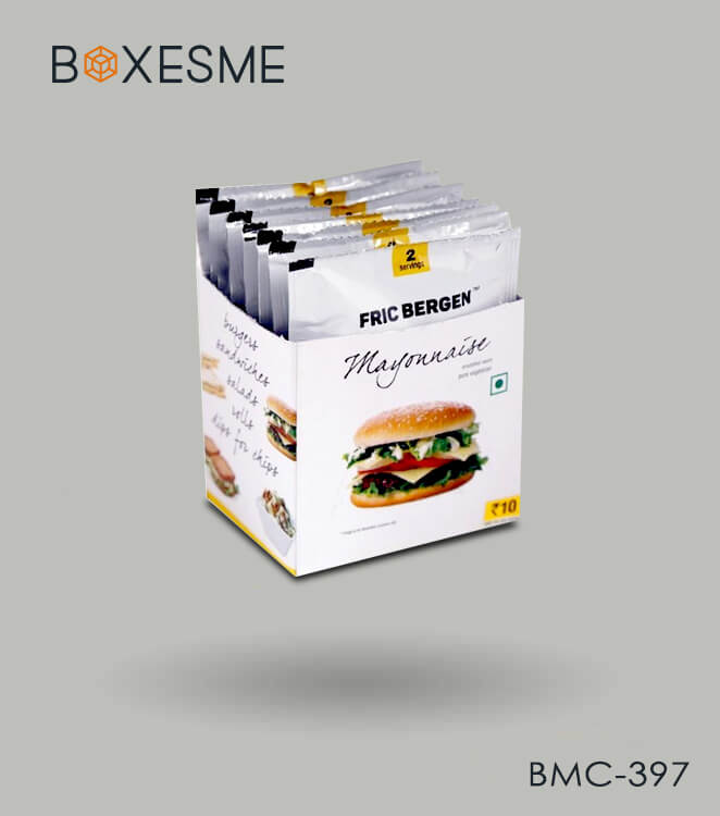 Mayonnaise sachet boxes Wholesale